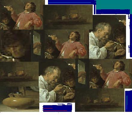 Raucherclub um 1630 (Collage)